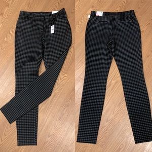 Express Straight leg plaid dress pants